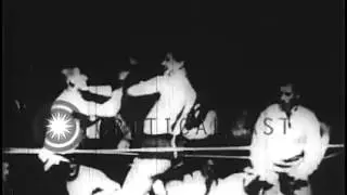 Fight Between James J. Corbett And Peter Courtney, September 7, 1894.