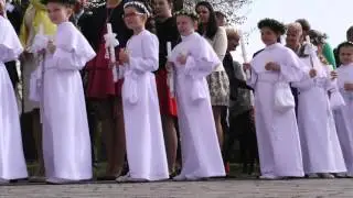 I Komunia Święta Julki  przed Mszą Św.