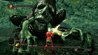 Демон песни без урона. Класс Нищий (1 уровень). DARK SOULS 2.