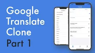 Google Translate Clone - React Native Tutorial | Part 1