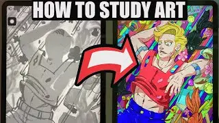 How to study art | Me as a self-taught artist