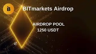 🕵️‍♂️  BITmarkets |  🏆 Airdrop Pool: 1250 USDT #bitcoin #USDT #Airdrops