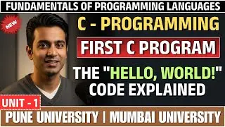 First C Program: The 
