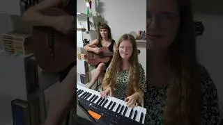 #дуэт #мамадочь #каверподгитару #синтезатор