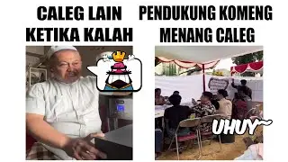 Pendukung CALEG Kalah VS Pendukung Komeng Menang CALEG