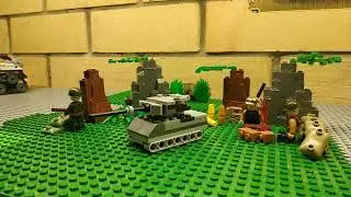 Танк Leopard 1 из ЛЕГО.
