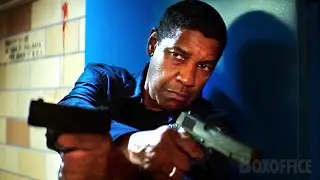 Denzel schools young thugs with some wisdom and a loaded gun