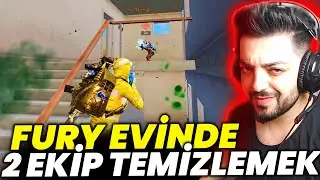 FURY EVİNDE 2 EKİP TEMİZLEMEK !! ONE MAN SQUAD - PUBG Mobile