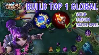 BUILD LYLIA TOP 1 GLOBAL  | MOBILE LEGEND ~ LYLIA