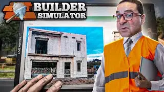 BUILDER SIMULATOR #2 | DESENHEI A MINHA CASA NO JOGO
