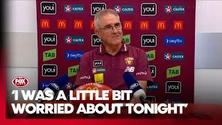 Chris Fagan lauds undermanned Lions after QClash win I Brisbane Lions Press Conference I Fox Footy