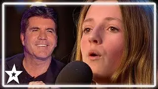 Kid Whitney Houston Gets Standing Ovation From Simon Cowell on BGT | Kids Got Talent