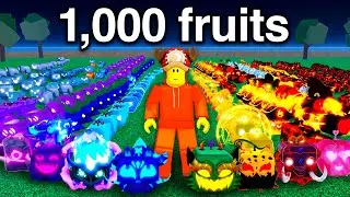 Rolling 1,000 Fruits Until I Get Every Mythical