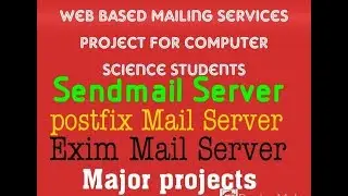 sendmail postfix exim imap and pop3 server configuration lab: a linux project