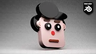 Turn Any 2D Abstract Vector to 3D Model In BLENDER!