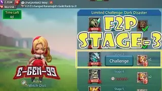limited challenge Witch doll  stage 3 Dark disaster stage 3