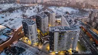 ЖК «Дом на Львовской» - зимние съемки