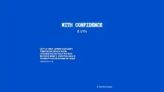 With Confidence - R.UTH