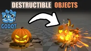 Godot 4 - How to Fracture or Destroy objects