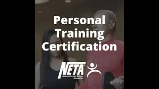 Personal Training Certification from NETA
