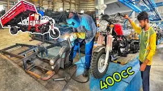 The World’s most powerful 400cc Crown Loader Rickshaw are Made