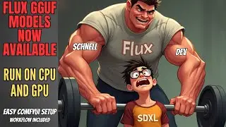 How To Run Flux Dev & Schnell GGUF Image Models With LoRAs Using ComfyUI -   Workflow Included