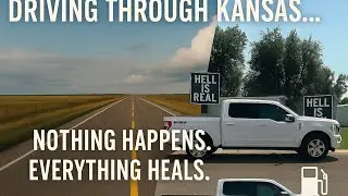 A Kansas Drive: Therapy, Chaos & Cows