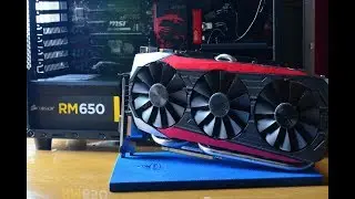 Видеокарта ASUS Strix GTX980Ti OC 6Gb в FURMARK стрес тест