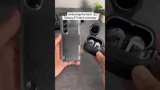 unboxing the best Galaxy z fold 6 colorway #samsung #shortfeed #shorts @Samsung