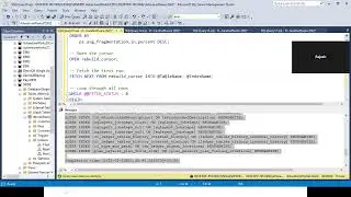78. SQL Server Performance: Automate Index Rebuild & Reorganize Process in in Hindi 