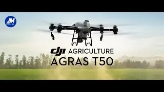 Conoce el dron agrícola DJI AGRAS T50