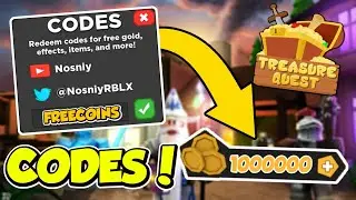 ALL *OP* CODES IN ROBLOX TREASURE QUEST!