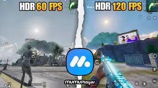 How To Unlock Bgmi HDR +120 fps 😱 | Bgmi In Mumu Player 12 Emulator ✅ 