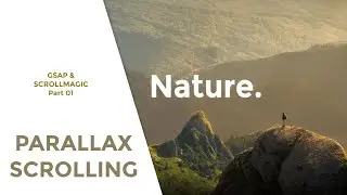 Parallax scrolling with GSAP and ScrollMagic. Part 01