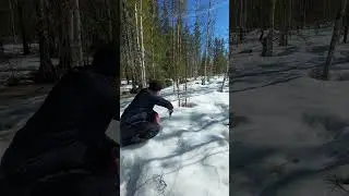 Заготовка снега на лето! 