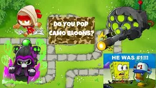 How to Pop Camo Bloons (THE BEST CAMO POPPING TOWERS) - BTD6