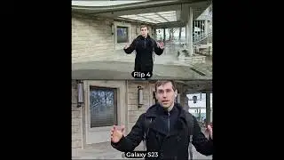 Galaxy S23 vs Galaxy Z Flip 4: Video Recording Test & Comparison