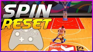 NBA 2K21 HOW TO DO THE SPIN RESET COMP SPIN BACK MOVE DRIBBLE TUTORIAL