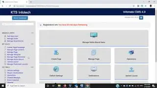 Infomate demo How to Install Infomate CMS
