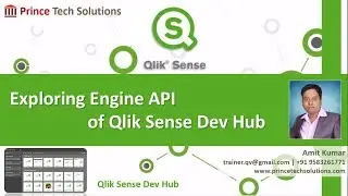 Qlik Sense Tutorial | Exploring Engine API of Qlik Sense Dev Hub