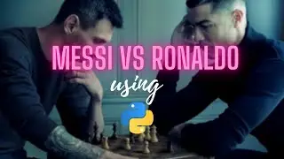 Messi🇦🇷 vs Ronaldo🇵🇹 in Python | PySeek
