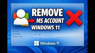 How to Remove and Delete a Microsoft Account in Windows 11 (Switch to Local Account)