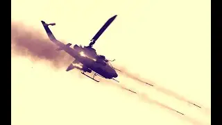 Strange things happen in the night time hours AH-1S 