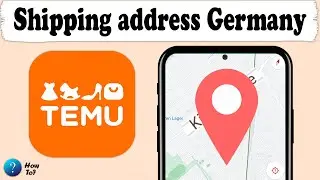 Shipping address on temu Germany 🇩🇪 - Lieferanschrift temu