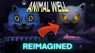 Drawing Scenes from ANIMAL WELL in my OWN ART STYLE | Digital Illustrations
