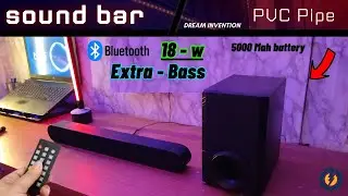 How TO Make Sound Bar At Home Crafting Your Own Electronic Sound Bar from Scratch