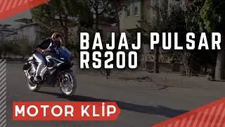 MOTOR ÇEKİMİ🏍 | BAJAJ PULSAR RS200 #RS200