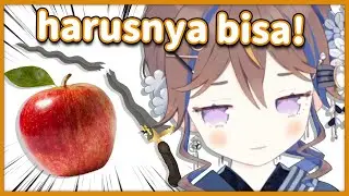 Keris tapi gak bisa dipake buat motong buah【Anya Melfissa | HoloID】🌽
