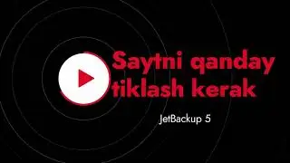 Restore hosting JetBackup 5