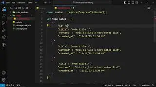 Notes app using MERN stack | Creating express.js server | REST api in node.js | x64-tech